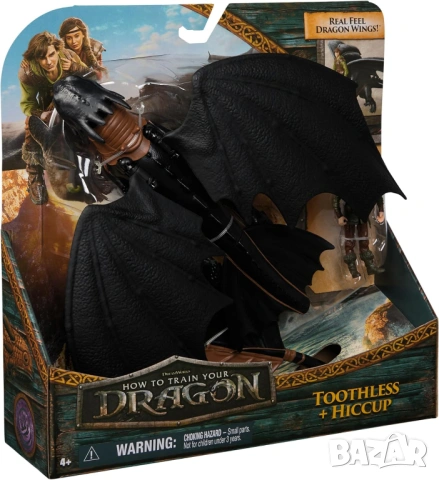Как да си дресираш дракон: Беззъб и Хълцук/ How to train your dragon, снимка 4 - Фигурки - 54605516