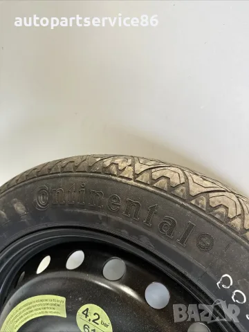 Резервно колело 4X17 цола за Mercedes W212 2.2 Cdi (2012) 2124000002 ET39, снимка 2 - Части - 55301905