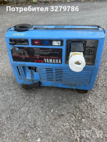 Генератор Yamaha EF600, снимка 3 - Генератори - 55618466