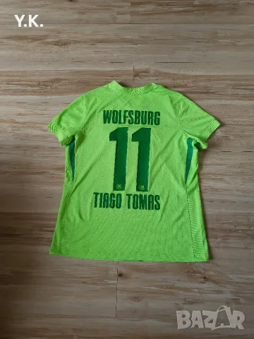 Оригинална дамска тениска Nike Dri-Fit x VfL Wolfsburg x Tiago Tomas / Season 24-25 (Home), снимка 3 - Тениски - 55573056