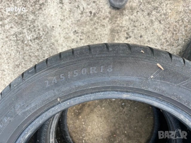 245/50/18 стар дот иначе добри 6мм, снимка 3 - Гуми и джанти - 54383535