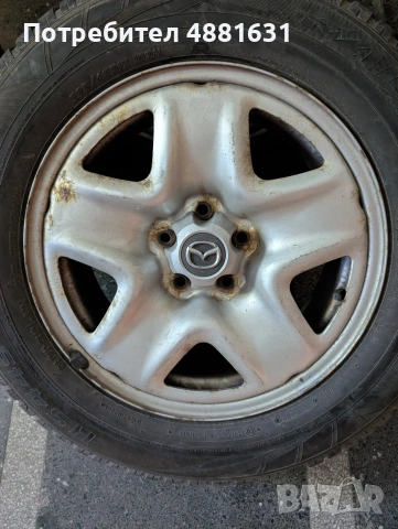 Оригинални метални джанти за Mazda CX-5/CX-3/6/3 - 17 цола (5х114.3) + зимни гуми, снимка 3 - Гуми и джанти - 55234263