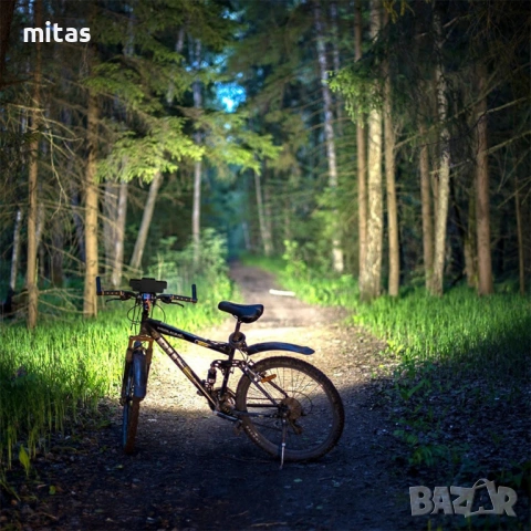 Ултра ярка 9 LED + 21 SMD светлина за велосипед, Фар, Клаксон, Батерия, снимка 12 - Аксесоари за велосипеди - 52003435