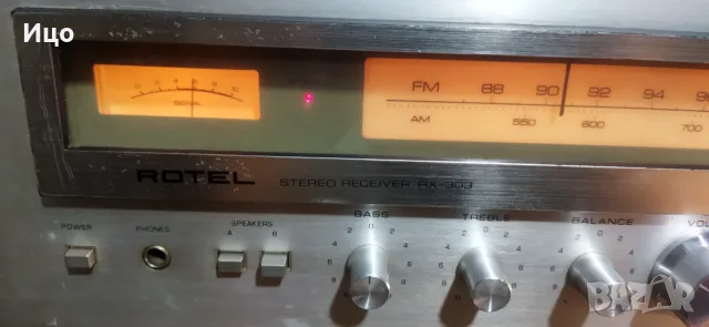 Rotel RX-303 Хайфи винтидж ресивър., снимка 2 - Ресийвъри, усилватели, смесителни пултове - 55657557