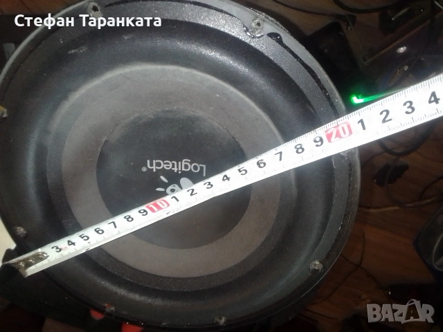8 инчов басов говорител свалян от субуфер Logitech , снимка 3 - Тонколони - 54914366