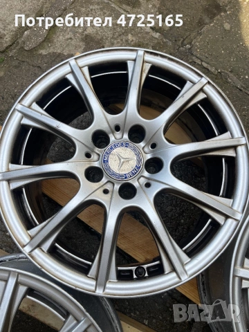 Оригинални джанти 16’ 5х112 Мерцедес, снимка 5 - Гуми и джанти - 54229746