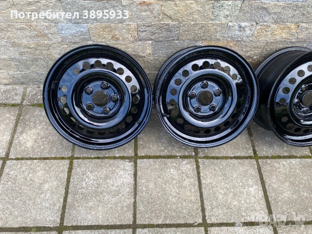 Оригинални стоманени джанти за KIA Hyundai 16”, снимка 2 - Гуми и джанти - 54620282