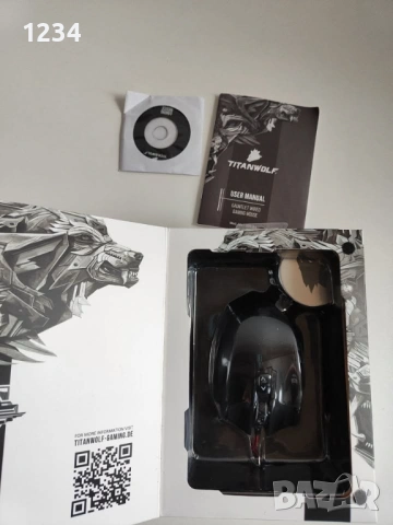 Геймърска мишка Gaming mouse TITANWOLF GAUNTLET