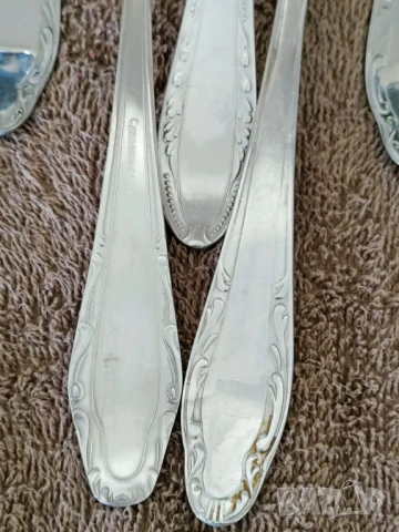 Руски/СССР лъжици, снимка 3 - Прибори за хранене, готвене и сервиране - 54244951