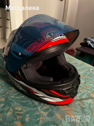Shoei X-SPR Pro - Размер S - Отлично състояние, снимка 5 - Аксесоари и консумативи - 55069490