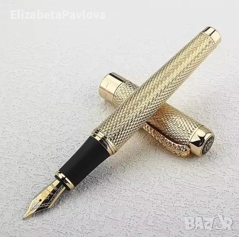 Позлатена 18 карата Писалка Jinhao 1200 Dragon (Medium nib 0.6mm-0.7mm)