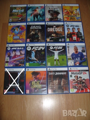 Игри за PlayStation 5, PS5 Част 2 - 20 € / 39,12лв за брой