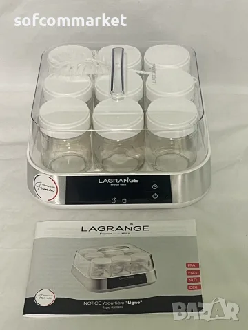 Уред за Кисело Мляко LAGRANGE 459002 с Гаранция  (Произведен във Франция) , снимка 2 - Други - 55446767