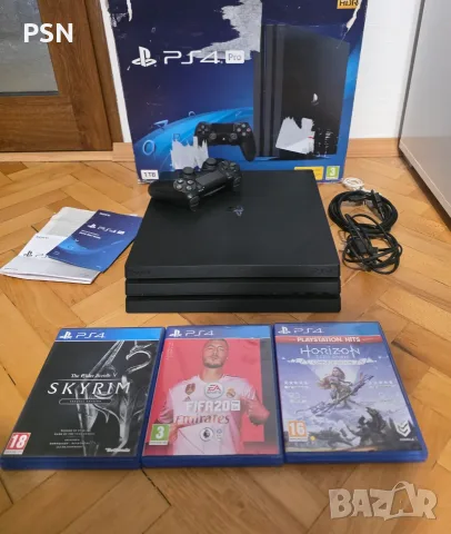 Ps4 playstation 4 pro 1tb 3 игри