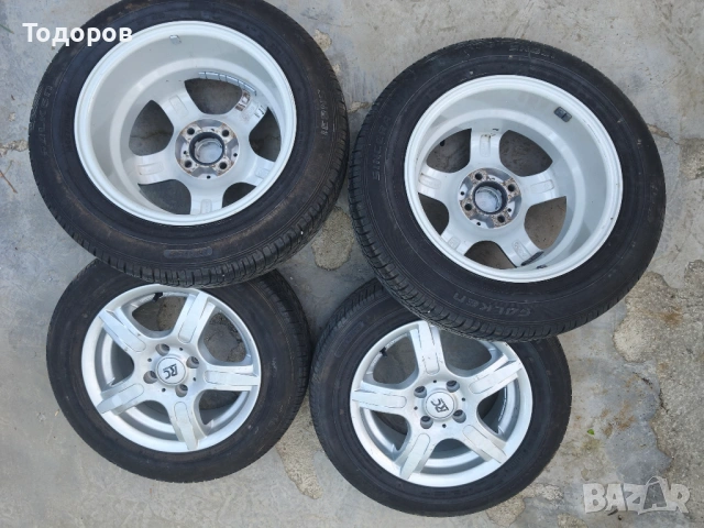 Лети джанти 14" 4x100 с централен отвор 60 mm, снимка 2 - Гуми и джанти - 54512677
