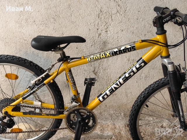 Алуминиев велосипед 24 цола Genesis , снимка 6 - Велосипеди - 54095080