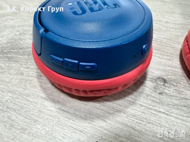 Bluetooth слушалки JBL T450BT розово и синьо, снимка 6 - Bluetooth слушалки - 54297638