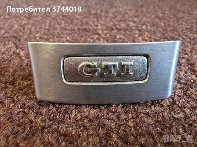 GTI емблема за волан Голф 5