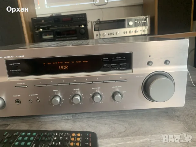 Продавам Стерео Рисивър Yamaha Natural Sound RX-497 (Титан), снимка 3 - Аудиосистеми - 55578112
