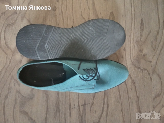 Велурени обувки , снимка 5 - Дамски ежедневни обувки - 54640396