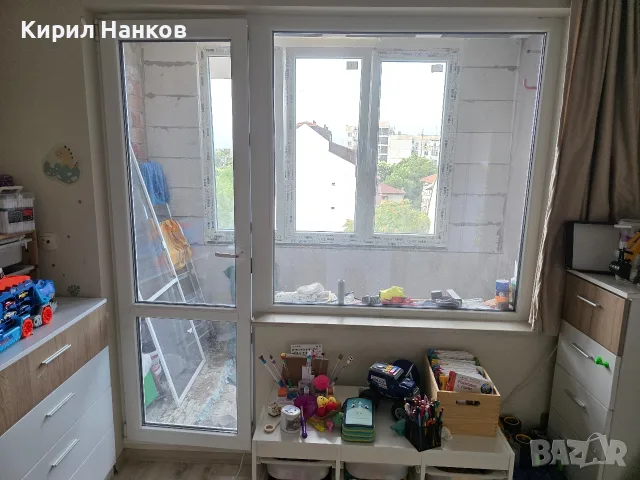 PVC дограма REHAU – балконска врата + фиксиран прозорец, 70 мм, снимка 11 - Дограми - 55381424