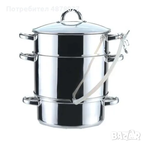 Соковарка, 8 л., неръжд.  стомана R51260A, снимка 9 - Сокоизстисквачки и цитрус преси - 55674991