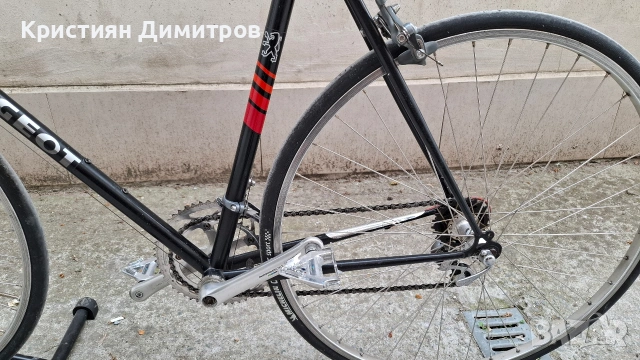 Ретро шосеен велосипед Peugeot Forban, снимка 10 - Велосипеди - 51655462