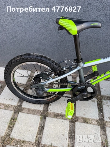 Детски велосипед Drag 16+ помощни , снимка 5 - Велосипеди - 53966275