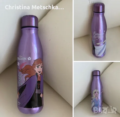 Подарявам термо бутилка Frozen 