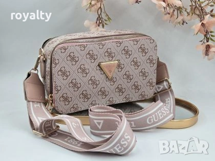 Guess Нова Кожена Дамска Чанта Гес 