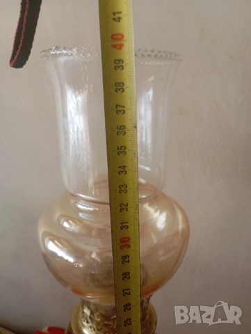 Винтидж настолна лампа, снимка 3 - Настолни лампи - 54096214