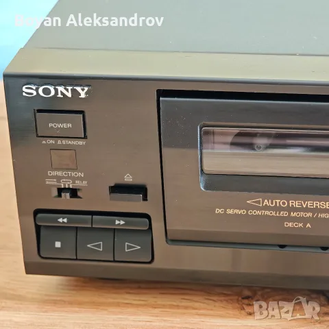 Двоен автореверсен касетен дек Sony TC-WR465 – Напълно обслужен и профилактиран, снимка 5 - Декове - 55594235