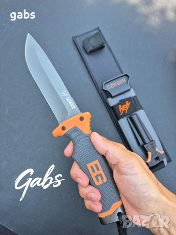 Нож за оцеляване GERBER Bear Grylls Ultimate Survival, снимка 11 - Ножове - 51780863