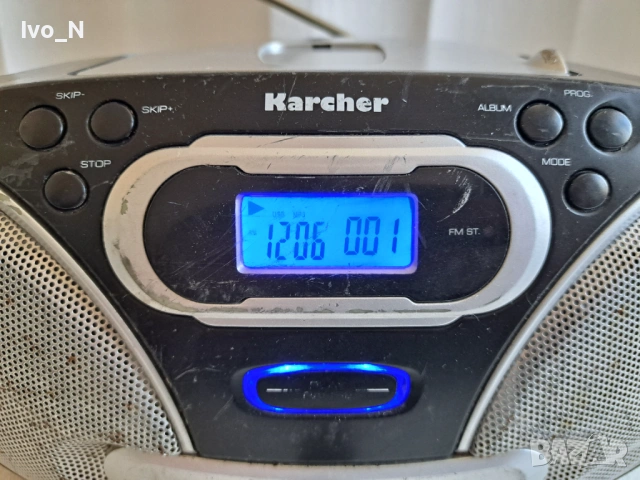 Радио с USB-Karcher RR 5050., снимка 2 - Радиокасетофони, транзистори - 54819029