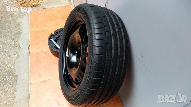 5х115мм. Резервна гума за Опел,17 цола,225/50R17. Пълен комплект! Нова!, снимка 8 - Гуми и джанти - 54579175