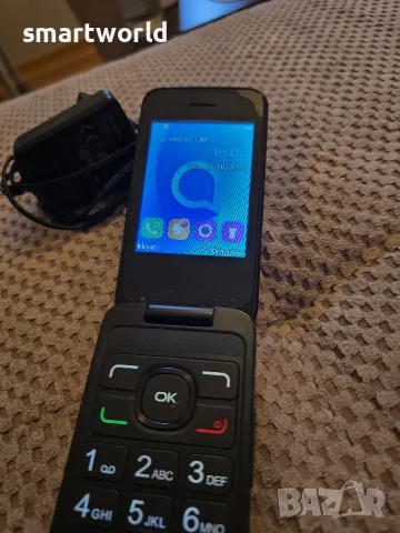 Alcatel 3026X с капак + зарядно, снимка 4 - Други - 55404508
