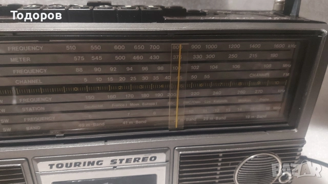 ITT Shaub Lorenz Touring 109 Stereo Cassette за части или ремонт, снимка 3 - Радиокасетофони, транзистори - 54965217