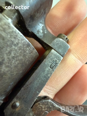 Автентичен щифтов револвер - Лефуше. №8088, снимка 9 - Антикварни и старинни предмети - 54080923