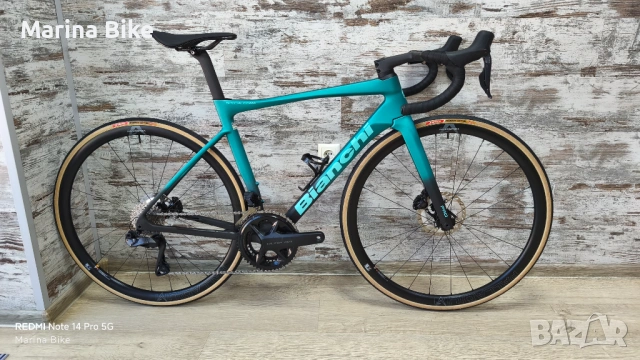 Карбонов шосеен велосипед Bianchi Specialissima Pro Ultegra Di2 12S Palladium Carbon | 53
