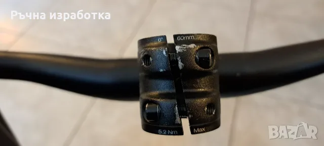 bontrager rhythm comp кормило и лапа за планински велосипед trek мтб колело байк бар алуминий 6061, снимка 14 - Части за велосипеди - 55596142