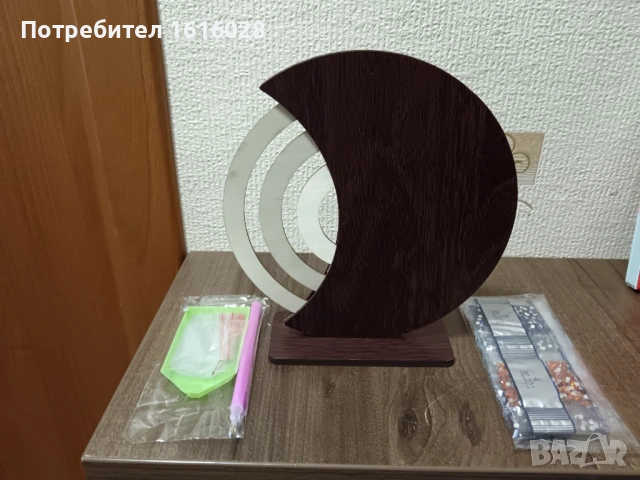 Диамантен дървен вечен календар., снимка 6 - Гоблени - 45436912