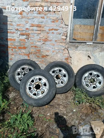 4 броя гуми с джанти за джип 6х139.7, снимка 2 - Гуми и джанти - 54162079