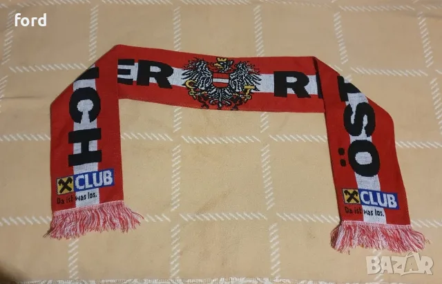 футболни шалове Benfica,Chelsea , Ukraine, Borusia Dortmund,:dnchester United , Austria  , снимка 12 - Футбол - 43930706