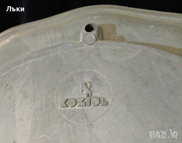 Калаена чиния Няма бира в рая,пием на земята. , снимка 3 - Антикварни и старинни предмети - 54058599