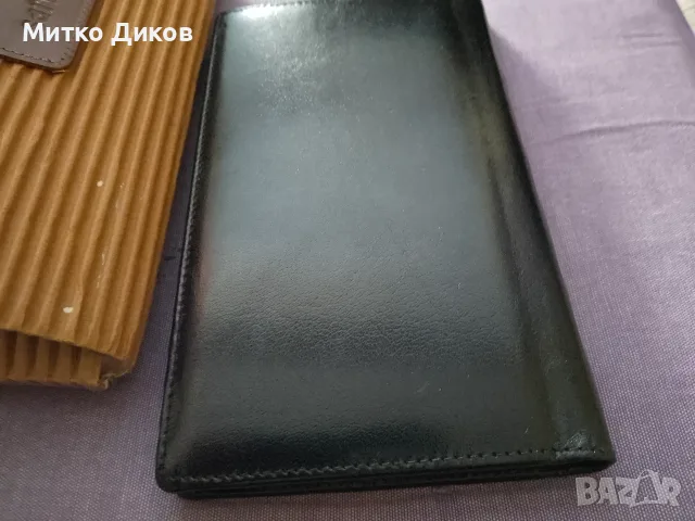 Phillips нов естествена кожа визитник 17 прегради х 3х2-112визитки, снимка 5 - Други - 55692178