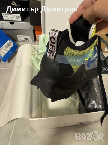 OFF-WHITE ODSY-1000 'BLACK BLUE YELLOW, снимка 6 - Маратонки - 55253143