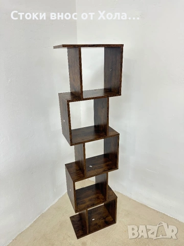 Библиотека, 6-етажна етажерка VASAGLE, снимка 5 - Етажерки - 54510759