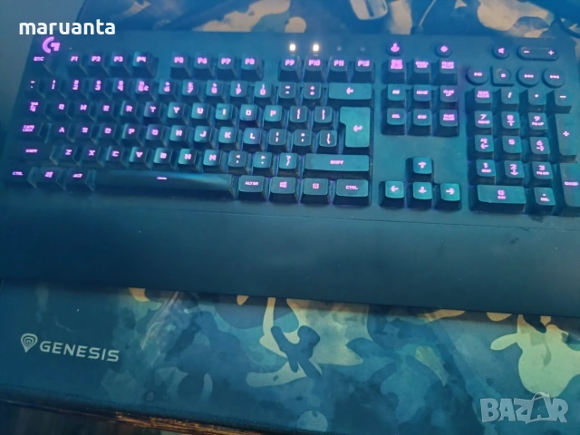 Геймърската клавиатура Logitech G213 Prodigy RGB. , снимка 3 - Клавиатури и мишки - 55156810