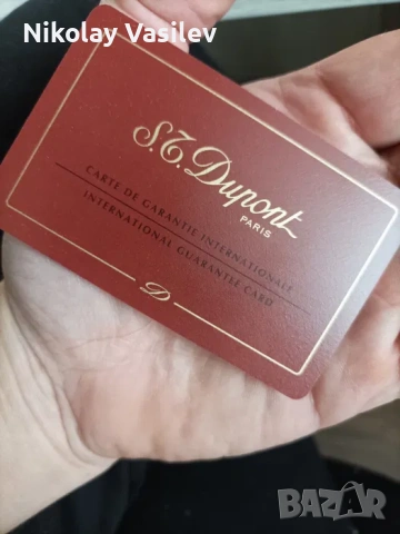 S.T. Dupont на 25 години щипка , игла за вратовръзка, снимка 2 - Други - 54268125