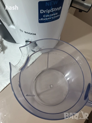 Сокоизстисквачка Bosch - VitaJuice 2 MES25A0, 700W, бяла, снимка 5 - Сокоизстисквачки и цитрус преси - 54066747